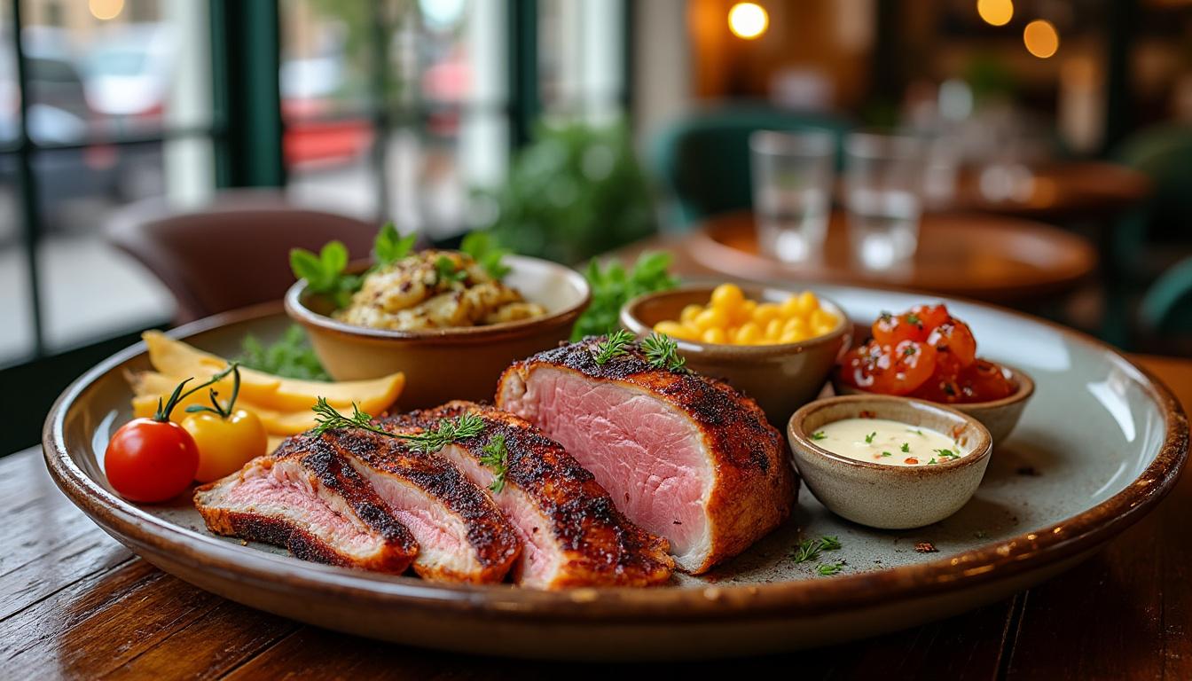 découvrez l’avant comptoir du grouin à paris, où le chef camdeborde réinvente la gastronomie autour du tout-cochon, alliant tradition et créativité pour une expérience culinaire unique.