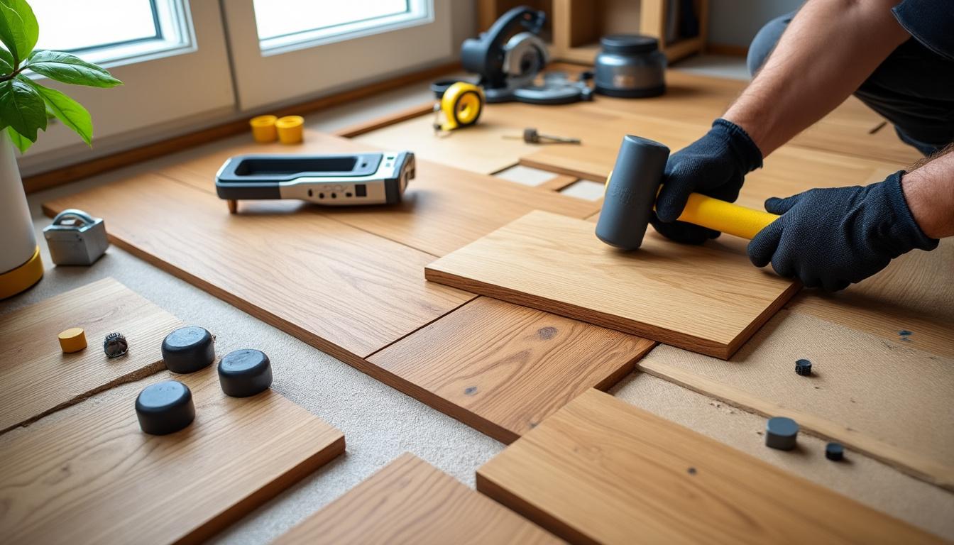 découvrez notre guide complet pour installer du parquet flottant facilement. suivez les étapes essentielles et apprenez à éviter les pièges courants pour un résultat parfait.