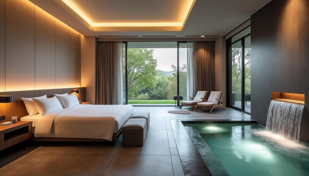 découvrez l'hôtel-restaurant cordeillan-bages à pauillac, qui se réinvente avec des chambres luxueuses, un spa apaisant et un sauna moderne pour une expérience unique alliant confort et bien-être.