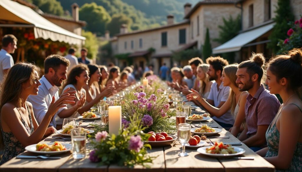 découvrez qui sont les participants du grand banquet d'agen et les tensions autour de la valorisation des villages, souvent perçue comme controversée.