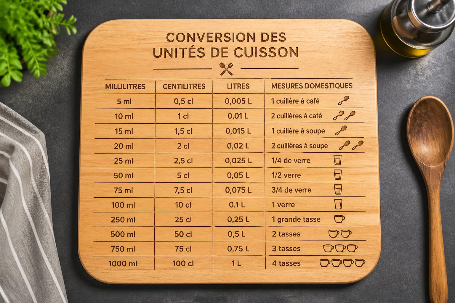 convertis rapidement 100 ml en cl pour réussir toutes tes recettes avec précision et simplicité. astuces pratiques pour une cuisine sans erreur.