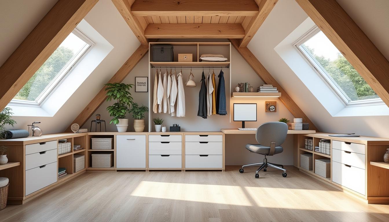 découvrez notre guide complet pour aménager et optimiser votre grenier. transformez cet espace souvent perdu en une pièce bien organisée, fonctionnelle et agréable à vivre.