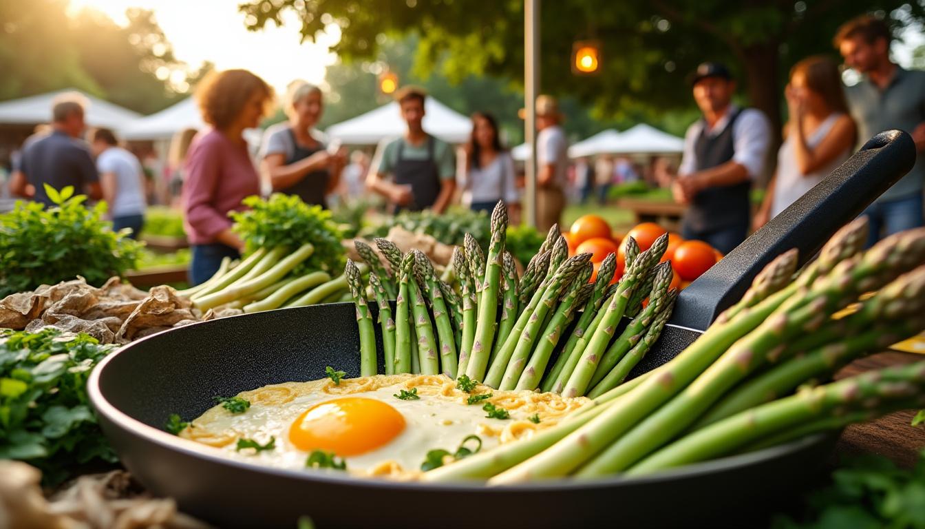 découvrez la 25e édition de la fête de l’asperge du blayais à étauliers, un événement incontournable qui promet d'accueillir 10 000 visiteurs pour célébrer ce légume de saison avec animations, dégustations et convivialité.