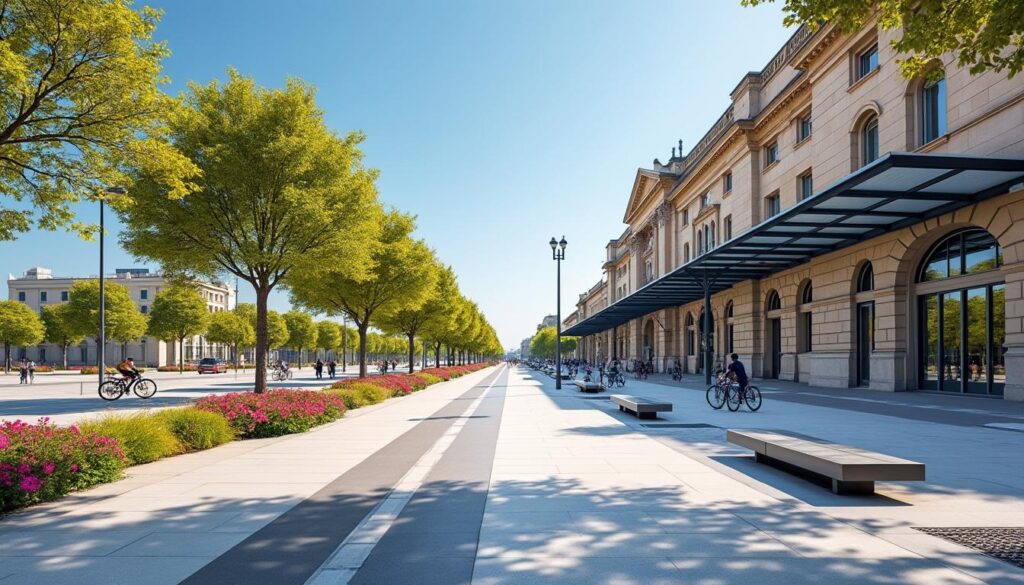 découvrez le projet de réaménagement du parvis de la gare saint-jean à bordeaux, prévu après l'été 2026, avec un aperçu complet des changements et améliorations à venir.