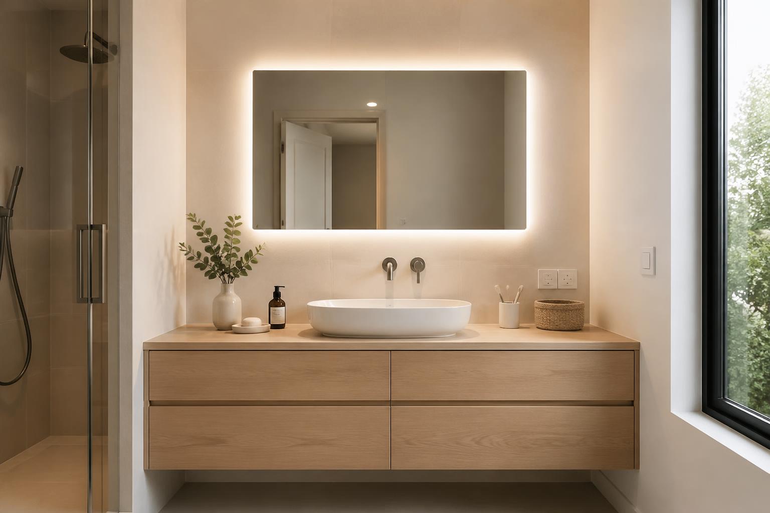 découvrez notre guide pratique pour choisir et installer un miroir éclairant dans votre salle de bain, alliant style et fonctionnalité pour un espace lumineux et moderne.