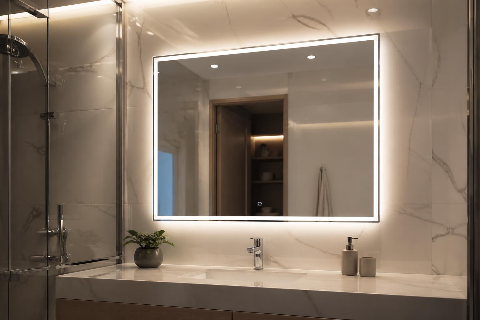découvrez notre guide pratique pour choisir et installer un miroir éclairant dans votre salle de bain, alliant design et fonctionnalité pour un éclairage optimal.