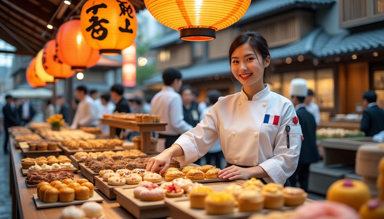 découvrez comment nina métayer, pâtissière rochelaise de renom, séduit le marché japonais avec ses créations gourmandes et son savoir-faire unique.