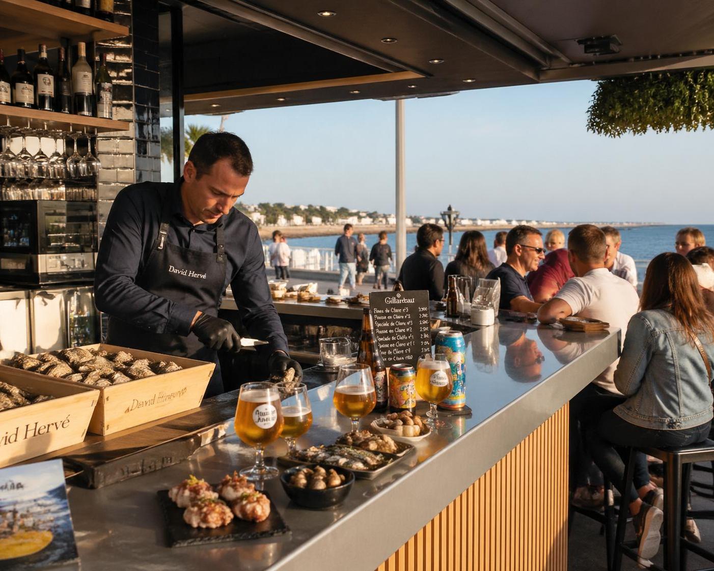 découvrez le comptoir iodé à royan, nouveau spot en bord de mer qui met à l'honneur les saveurs locales pour une expérience gustative unique.