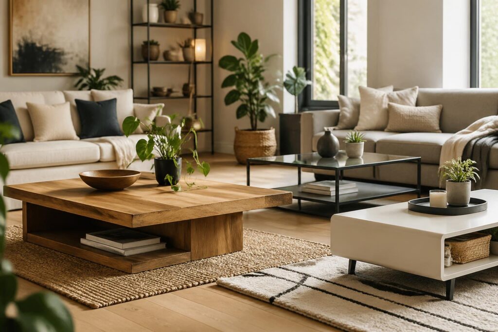 découvrez 30 idées de tables basses élégantes pour sublimer votre salon, adaptées à tous les styles et budgets.