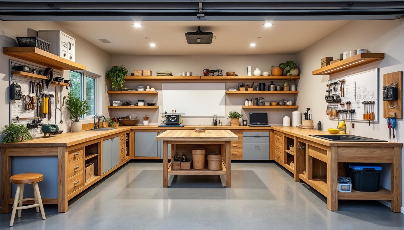 Transformer votre garage en atelier : guide complet pour l'aménagement et le choix des outils 2 découvrez comment transformer votre garage en un atelier fonctionnel grùce à notre guide complet sur l'aménagement optimal et le choix des outils indispensables.