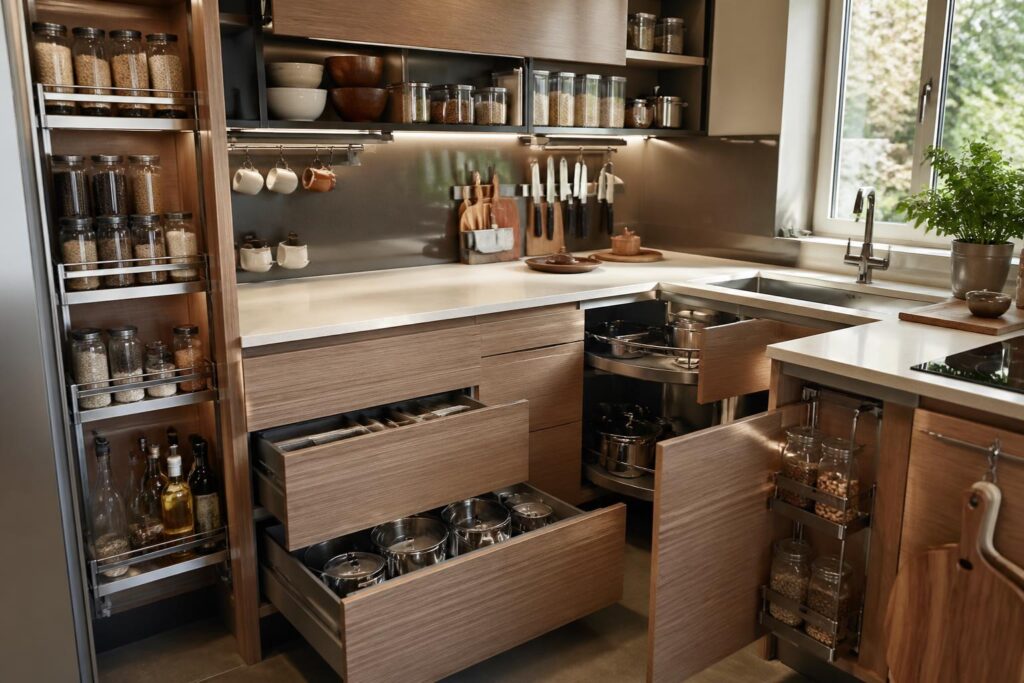 découvrez 20 astuces pratiques et ingénieuses pour optimiser l'espace de rangement dans votre cuisine et rendre votre quotidien plus organisé avec cuisine maline.
