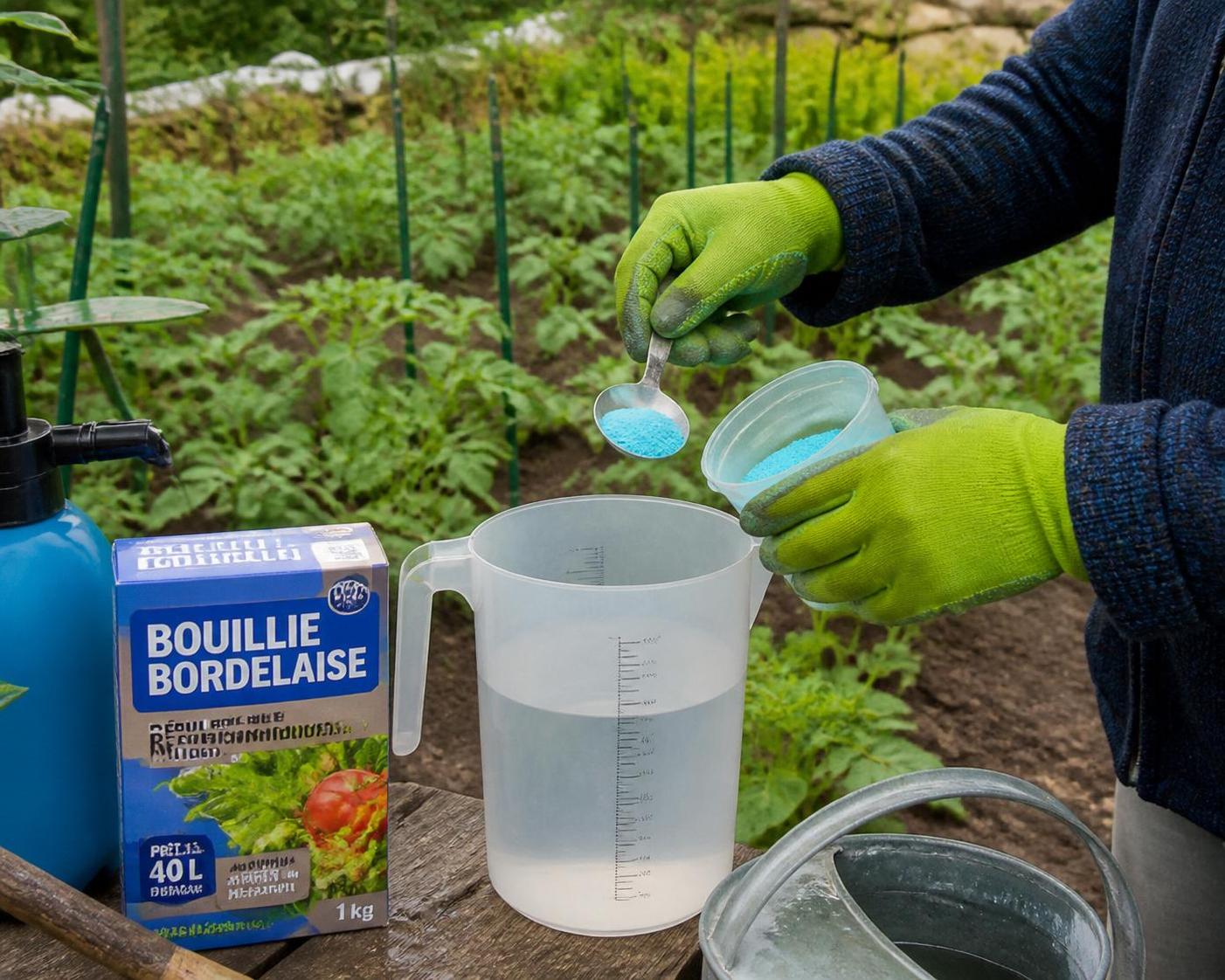 découvrez comment doser précisément 1 litre de bouillie bordelaise en fonction de la culture à traiter pour une protection optimale de vos plantes.