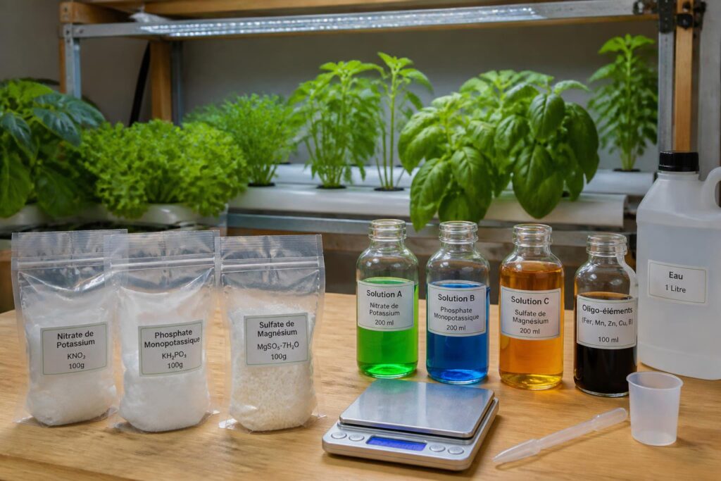découvrez comment fabriquer votre engrais hydroponique maison simple et économique pour offrir à vos plantes une solution nutritive efficace et naturelle.