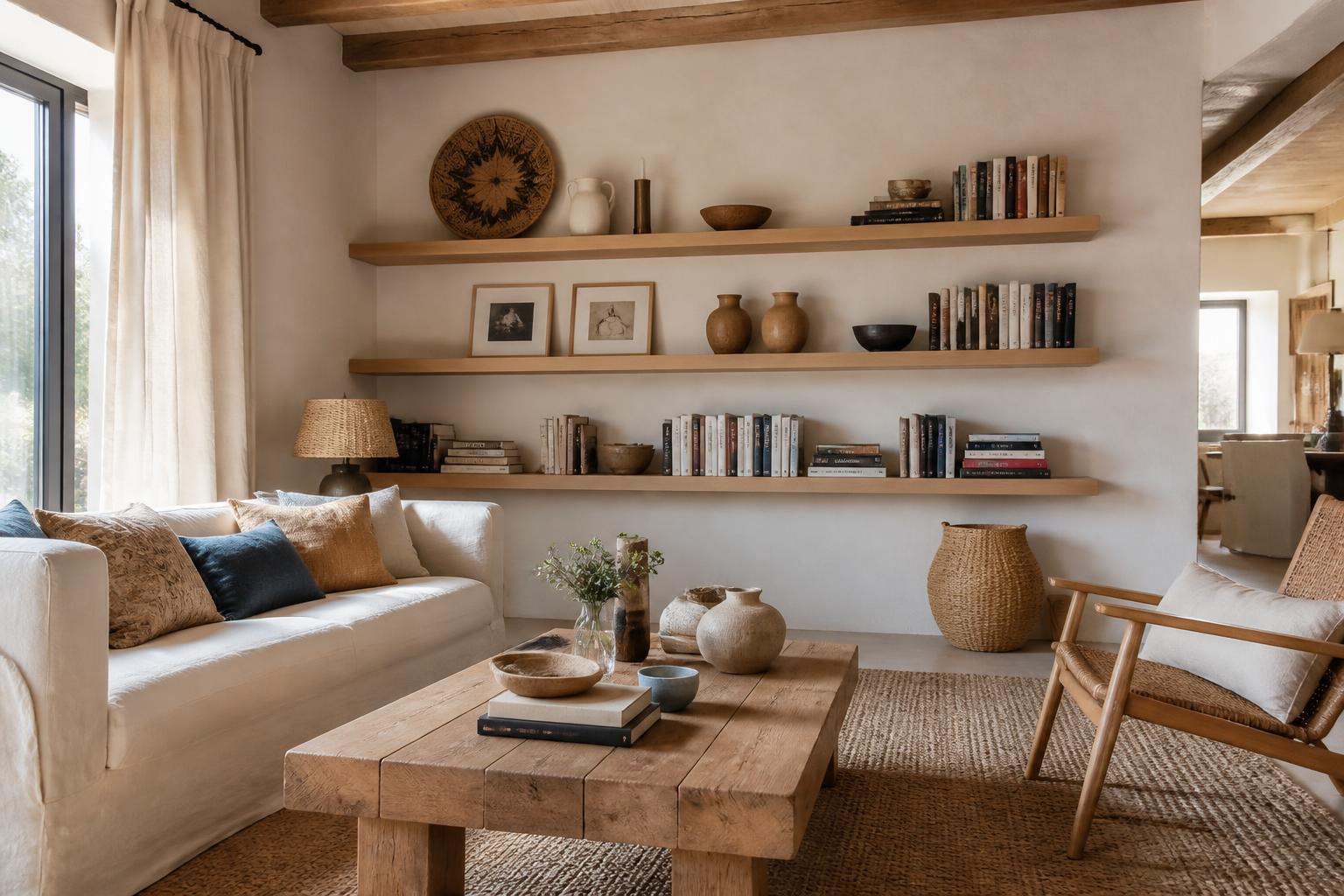 découvrez notre guide pratique pour installer et sublimer vos murs avec des étagères de salon. astuces, conseils et idées déco pour un intérieur élégant et fonctionnel.