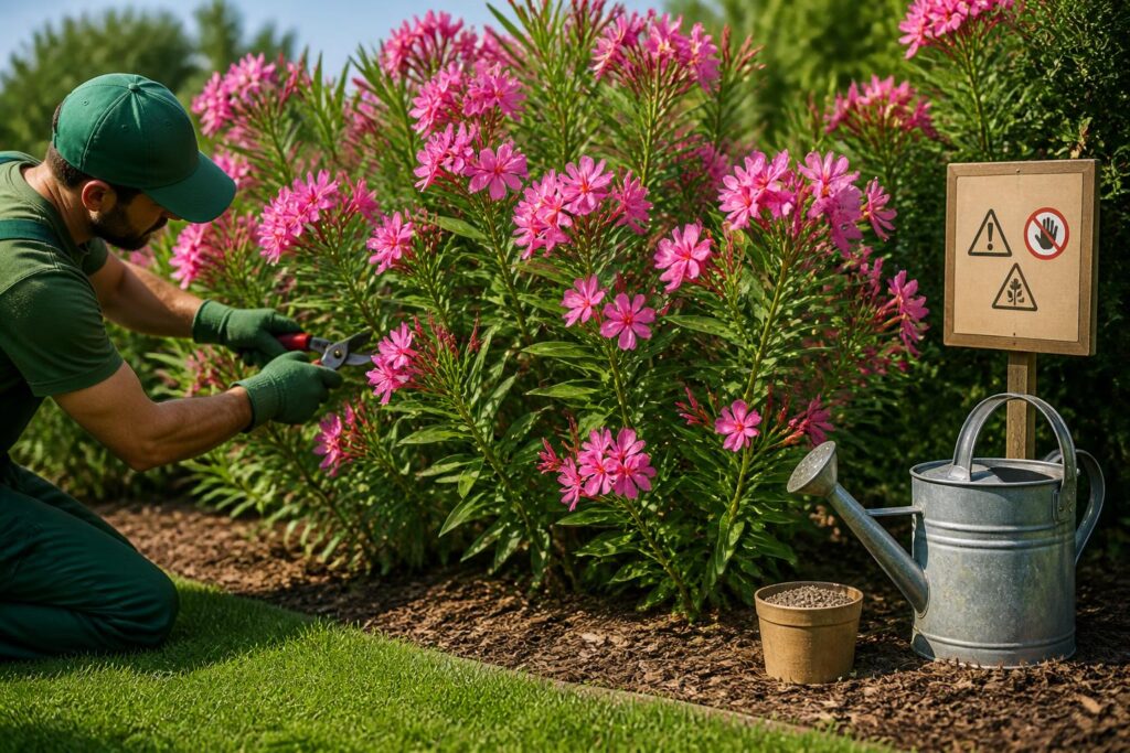découvrez comment planter et entretenir une haie de laurier rose, ainsi que les précautions essentielles à connaître pour profiter d'un jardin fleuri et sécurisé.