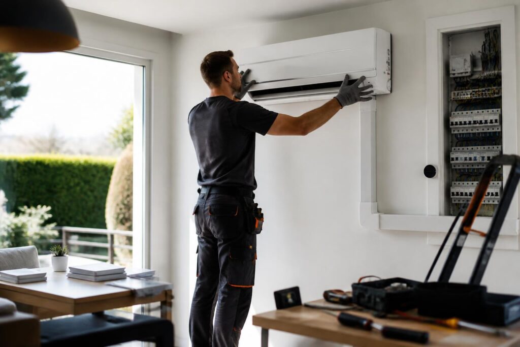 découvrez notre guide pratique pour l'installation d'une climatisation réversible et profitez d'un zoom sur les aides gouvernementales disponibles pour faciliter votre projet.