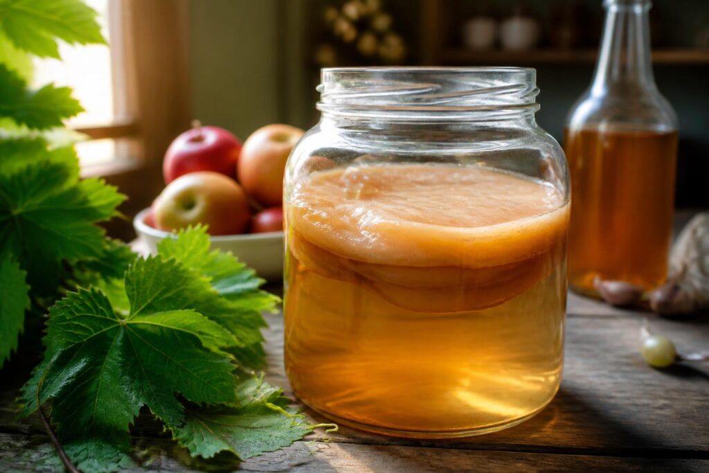 découvrez ce qu'est la mère de vinaigre, ses bienfaits et comment l'utiliser facilement dans votre cuisine maison pour préparer du vinaigre naturel et savoureux.