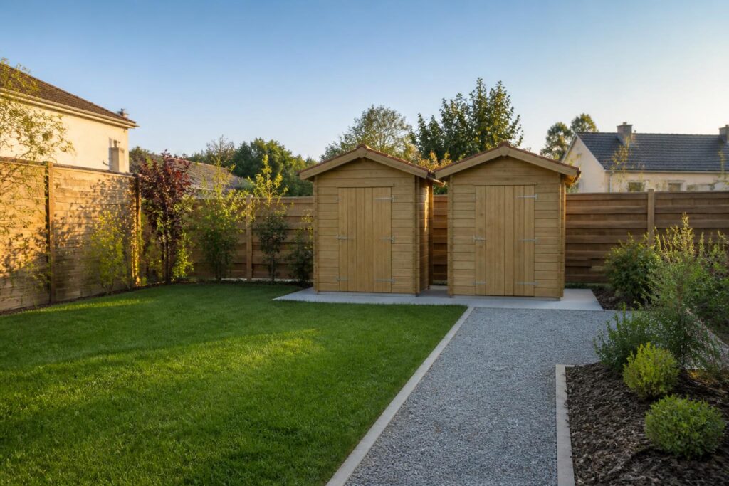 découvrez la réglementation 2026 pour savoir si vous pouvez installer deux abris de jardin de 5m2 sur votre propriété, avec toutes les conditions légales à respecter.
