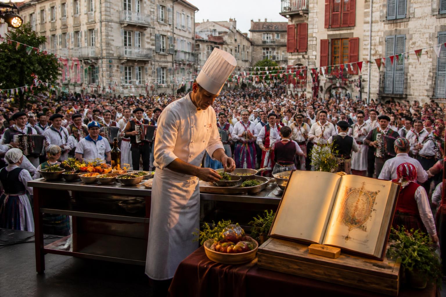 Pintxo Eguna 2026 à Bayonne : un chef étoilé à la présidence, 41 peñas en fête et un livre inédit pour célébrer les 15 ans 27 découvrez pintxo eguna 2026 à bayonne : un chef étoilé à la présidence, 41 peñas en fête et un livre inédit pour célébrer les 15 ans de cet événement culinaire majeur.