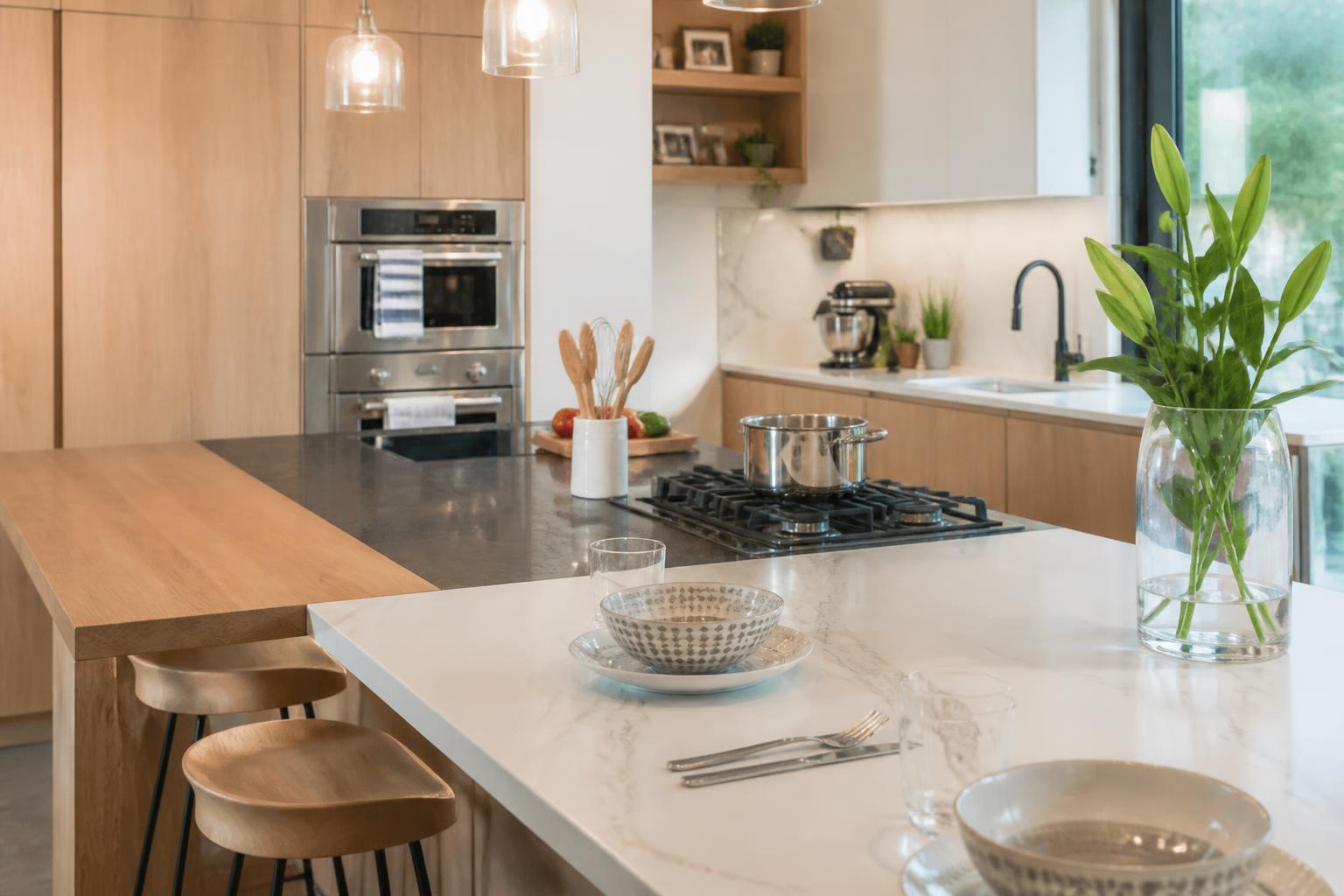 découvrez comment choisir le plan de travail idéal pour votre cuisine en comparant granit, quartz et bois. créez un espace unique et à votre image grâce à nos conseils experts.