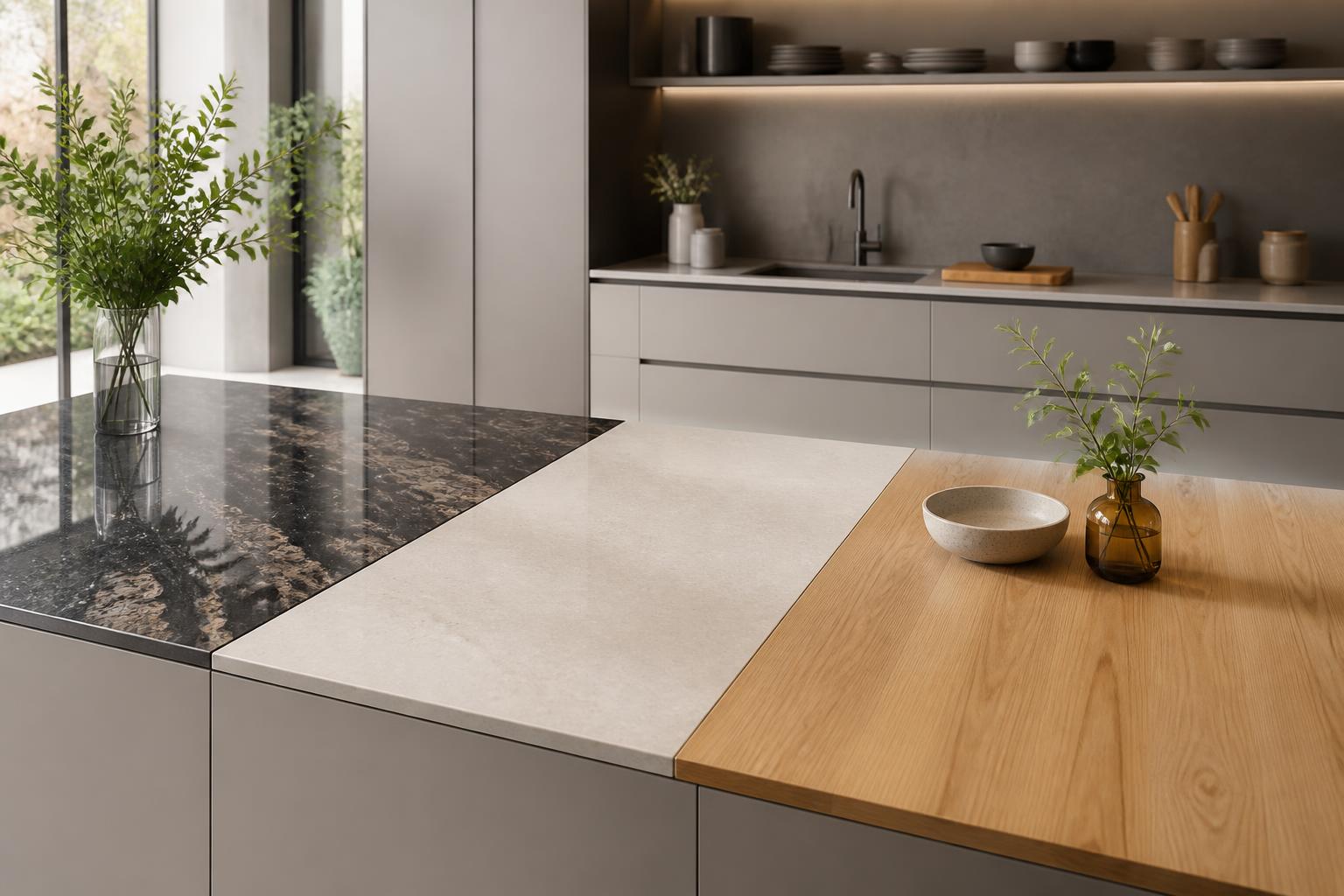 Plan de Travail pour Cuisine : Choisir entre Granit, Quartz ou Bois pour un Espace à Votre Image 4 découvrez comment choisir le plan de travail idéal pour votre cuisine en comparant le granit, le quartz et le bois. alliez esthétique et fonctionnalité pour créer un espace unique à votre image.