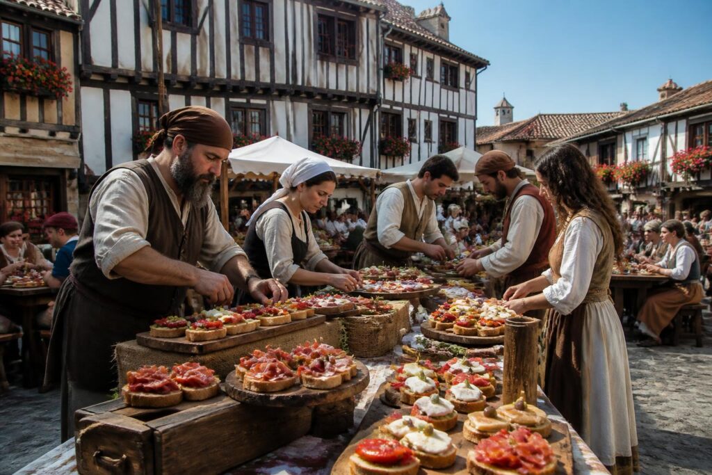 découvrez le concours de pintxos médiévaux à fontarabie, au pays basque, et savourez des créations culinaires uniques jusqu'au 7 juin.