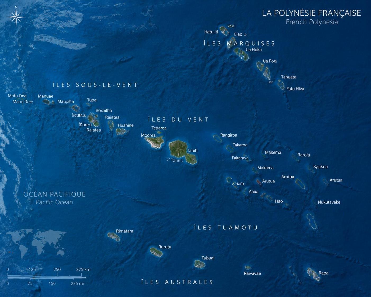 découvrez où se situe exactement tahiti sur la carte du monde et apprenez comment vous rendre sur cette île paradisiaque depuis la france.