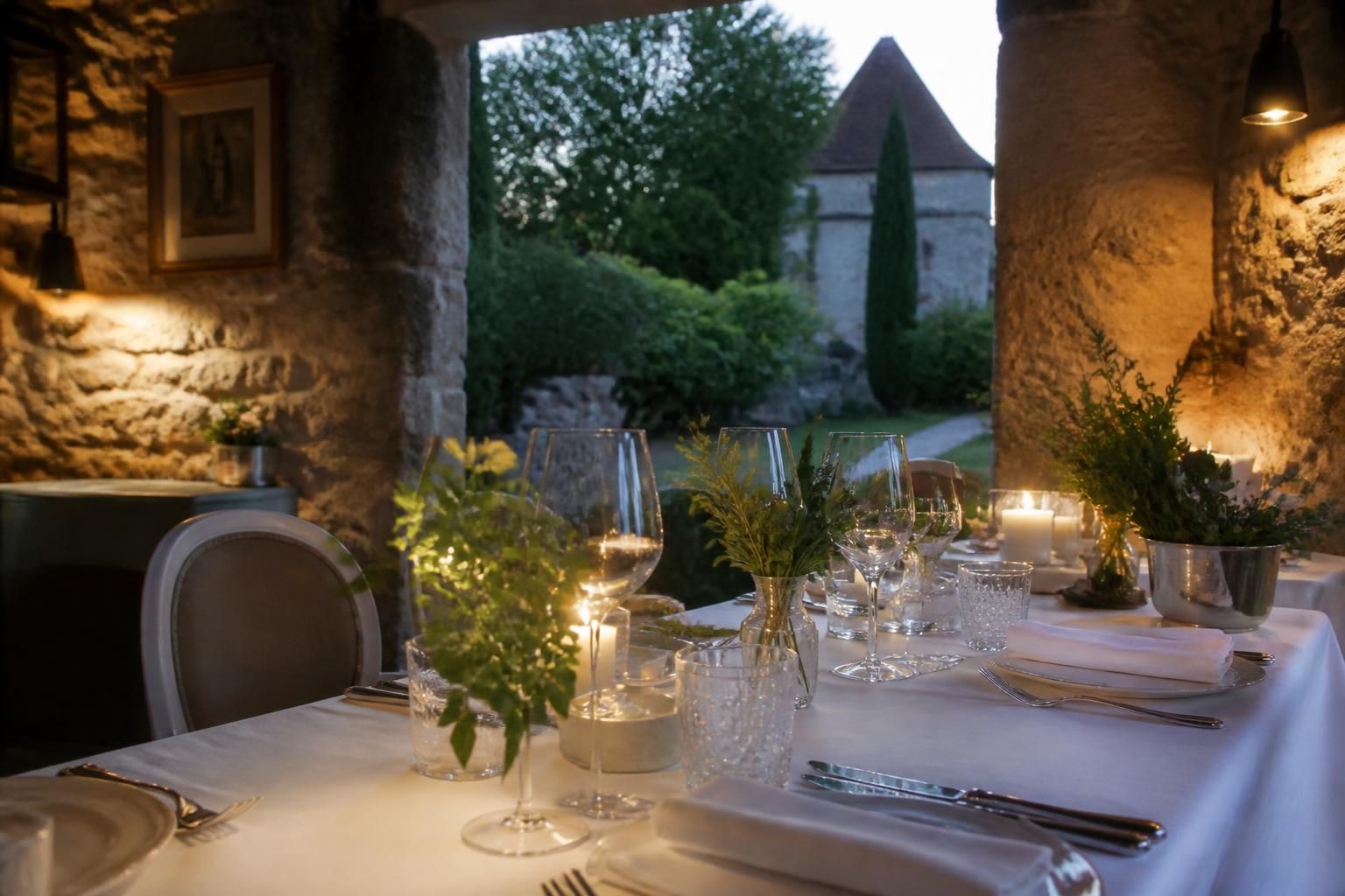 découvrez la nouvelle table gastronomique intimiste du château du bousquet près d’agen, accueillant une vingtaine de convives pour une expérience culinaire exclusive.
