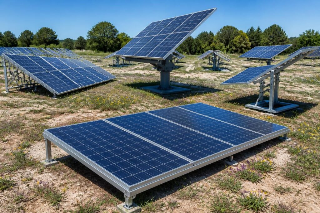 découvrez notre guide pratique pour choisir le support de panneau solaire au sol idéal, optimiser l'installation et maximiser la performance de votre système solaire.