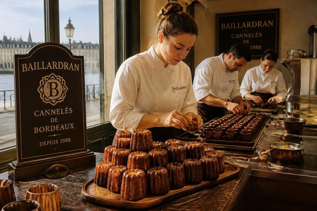 découvrez la renaissance des célèbres cannelés baillardran à bordeaux, une institution gourmande et traditionnelle qui continue de séduire les palais avec son savoir-faire unique.