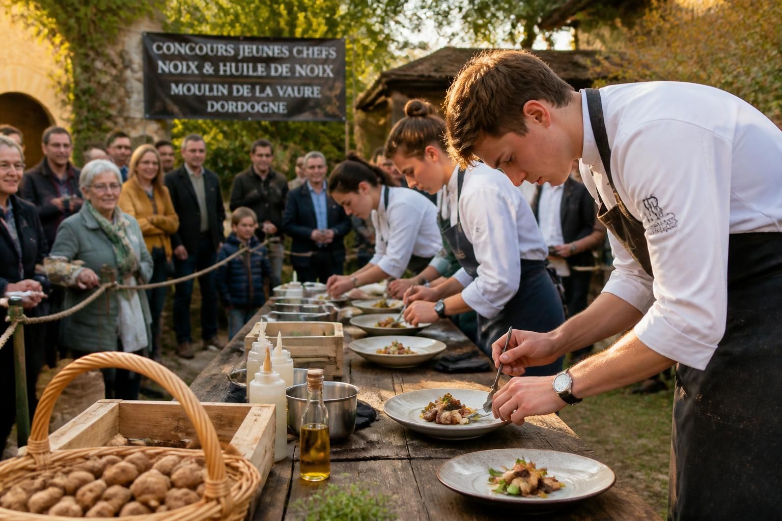 Les Toqués du Moulin en Dordogne : une première édition savoureuse qui pose les bases d’un rendez-vous incontournable 2 découvrez la première édition savoureuse des toqués du moulin en dordogne, un événement culinaire unique qui s'impose déjà comme un rendez-vous incontournable pour les amateurs de gastronomie.