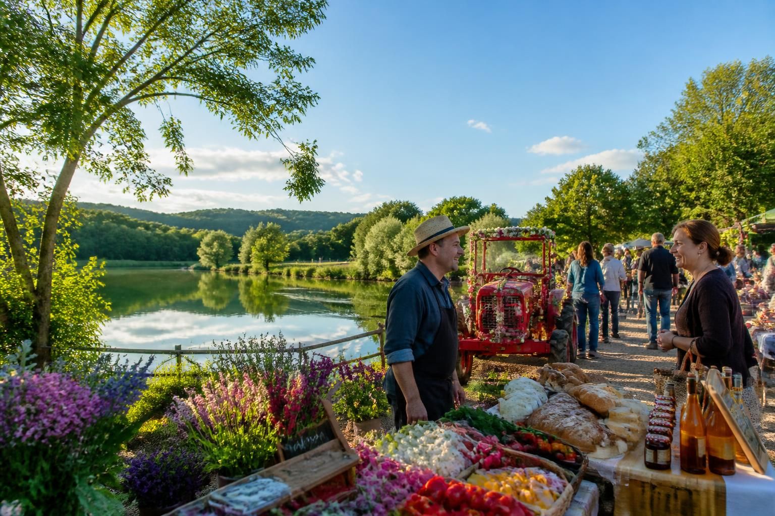 découvrez le retour des tractoriales et des marchés de producteurs qui animent le lac de caussade, un rendez-vous convivial pour toute la famille avec des produits locaux et des animations festives.