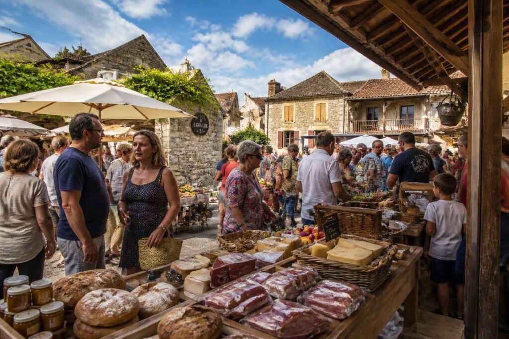 découvrez les marchés gourmands de l’association la goulue à villefranche-de-lonchat, un rendez-vous local plein de saveurs et de produits frais, à savourer jusqu’en septembre.
