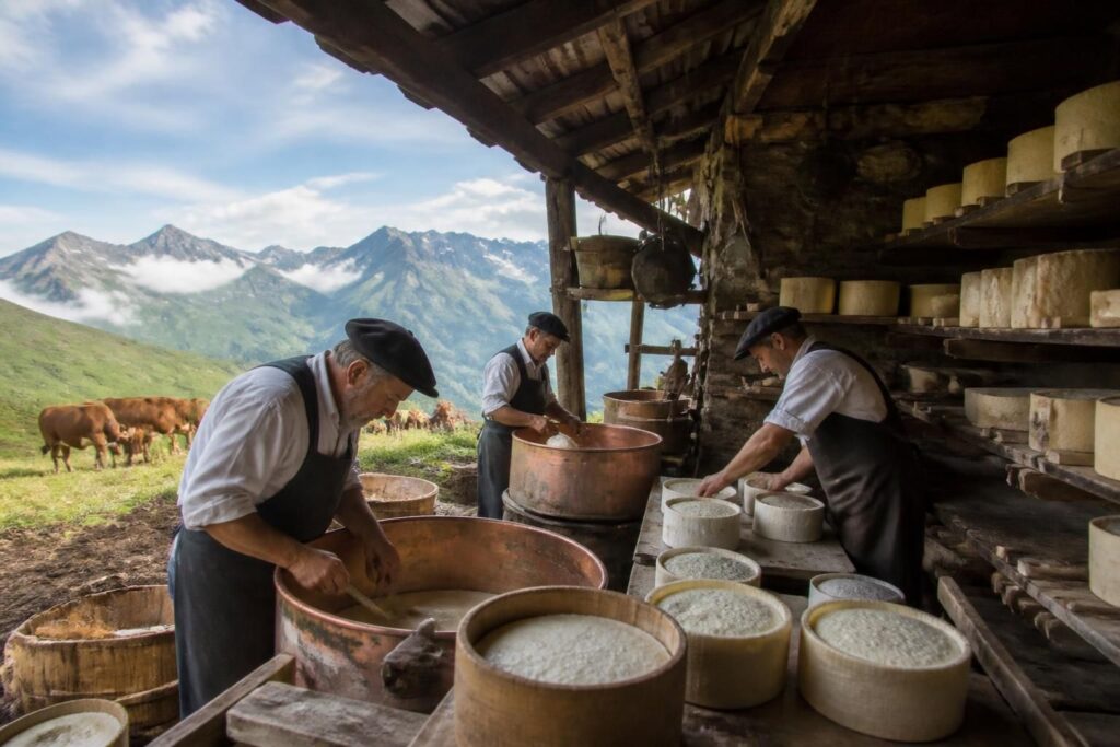 explorez les estives béarnaises et découvrez les artisans passionnés qui transforment le lait d'altitude en fromages d'exception, entre tradition et savoir-faire unique.