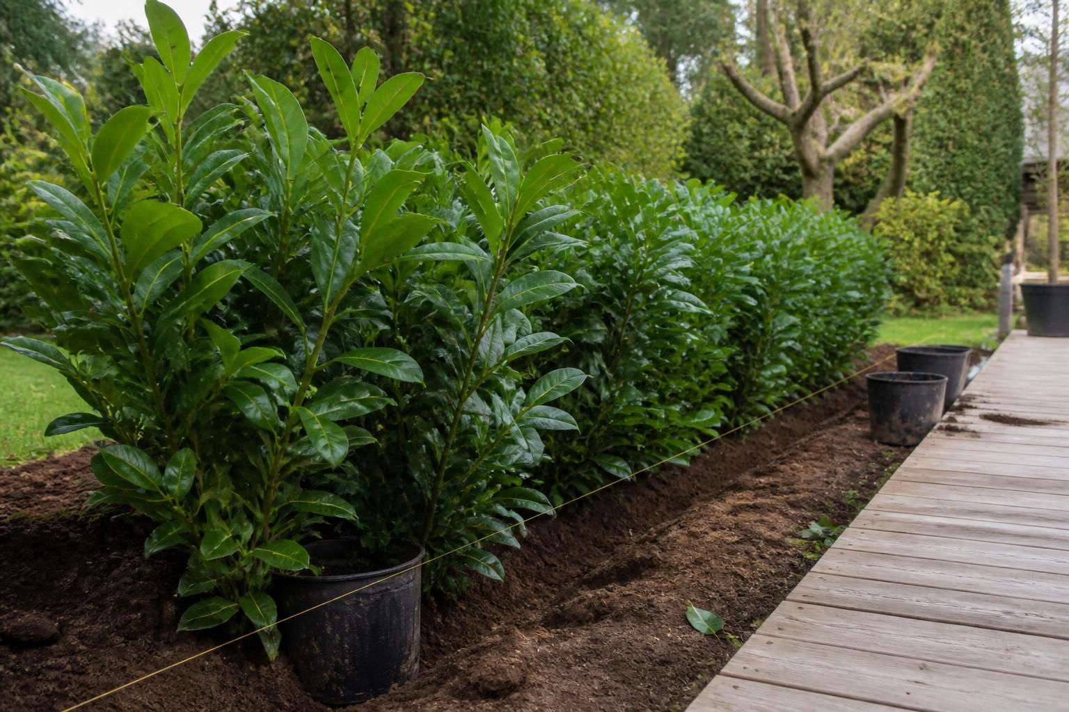 Avant lâachat : prix dâun laurier palme de 1,50 m et budget rĂ©el pour une haie complĂšte 2 dĂ©couvrez le prix d'un laurier palme de 1,50 m et estimez le budget rĂ©el nĂ©cessaire pour crĂ©er une haie complĂšte. conseils pratiques avant votre achat pour un jardin rĂ©ussi.