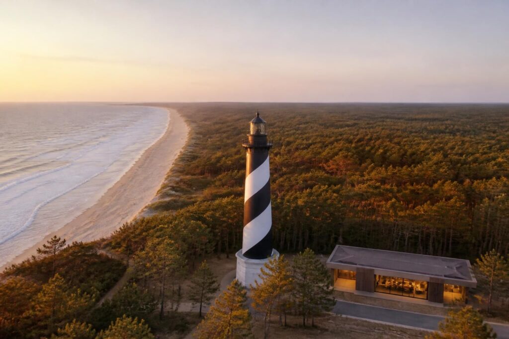 découvrez contis dans les landes, un village de sable unique entre océan et forêt, célèbre pour son phare historique et son cinéma d’art et d’essai, parfait pour une escapade authentique.