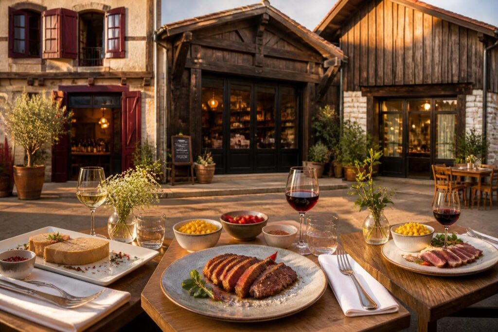 découvrez une escapade gourmande à dax avec òste, complices et la fabrique, trois adresses incontournables pour déguster les saveurs authentiques de la gastronomie landaise.