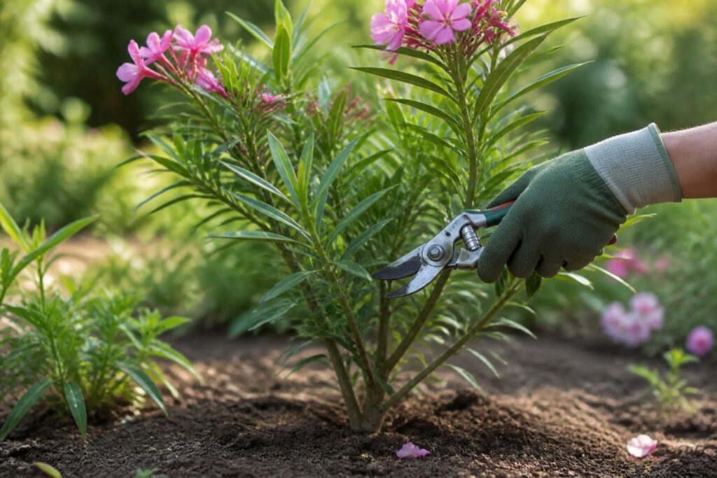 découvrez notre guide pratique pour tailler votre laurier rose en pleine terre sans l'abîmer, afin de préserver sa santé et favoriser une belle floraison.
