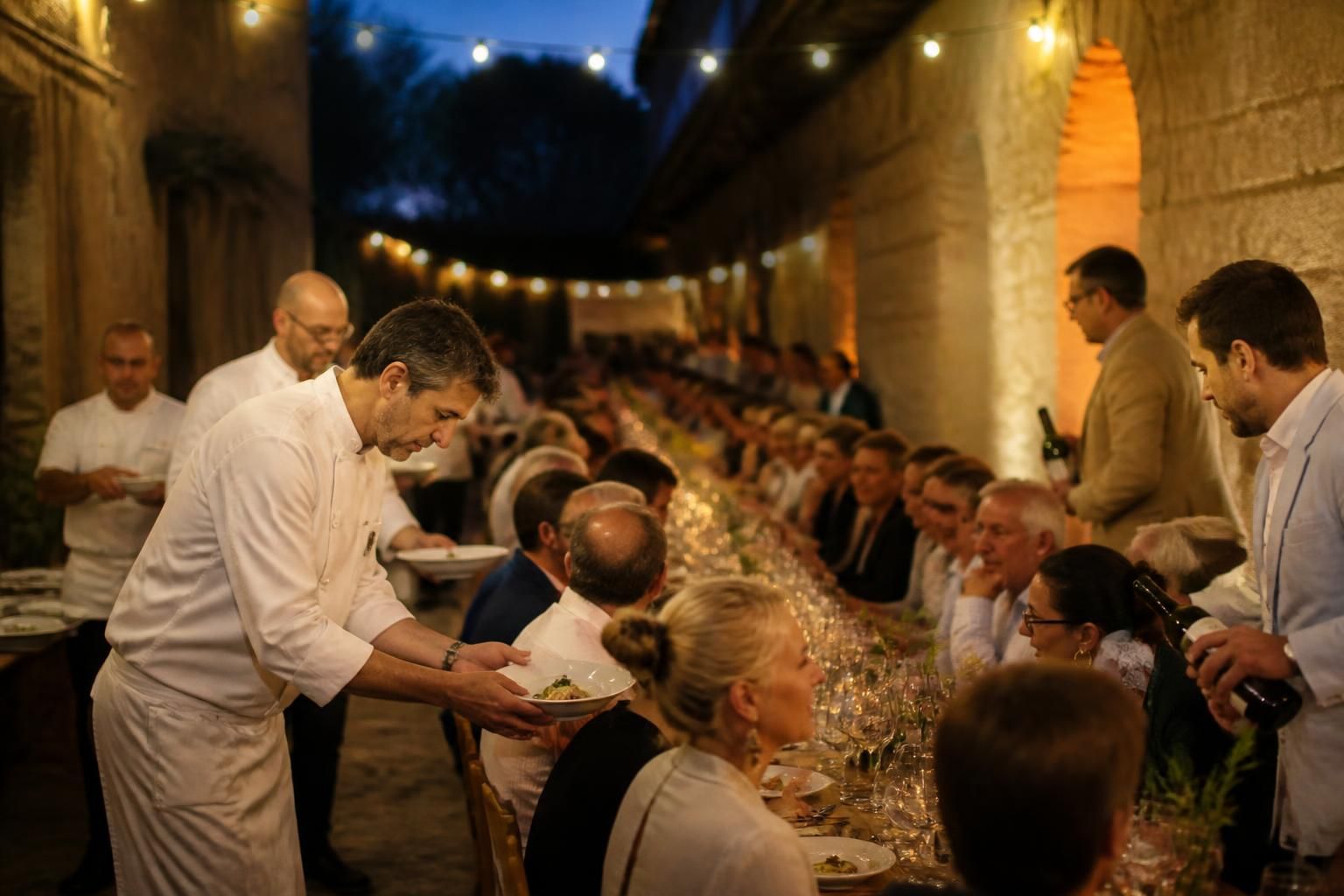 à bordeaux, une soirée solidaire réunit chefs et vignerons pour soutenir les sinistrés de l'incendie en gironde, alliant gastronomie et générosité.