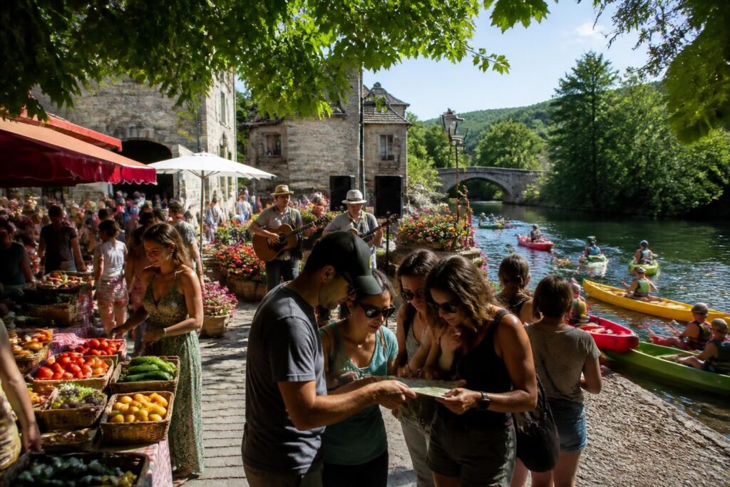 découvrez les activités du jeudi 20 août en lot-et-garonne : concerts, marchés locaux, jeux d’enquête et balades en canoë-kayak pour une journée riche en émotions et en découvertes.