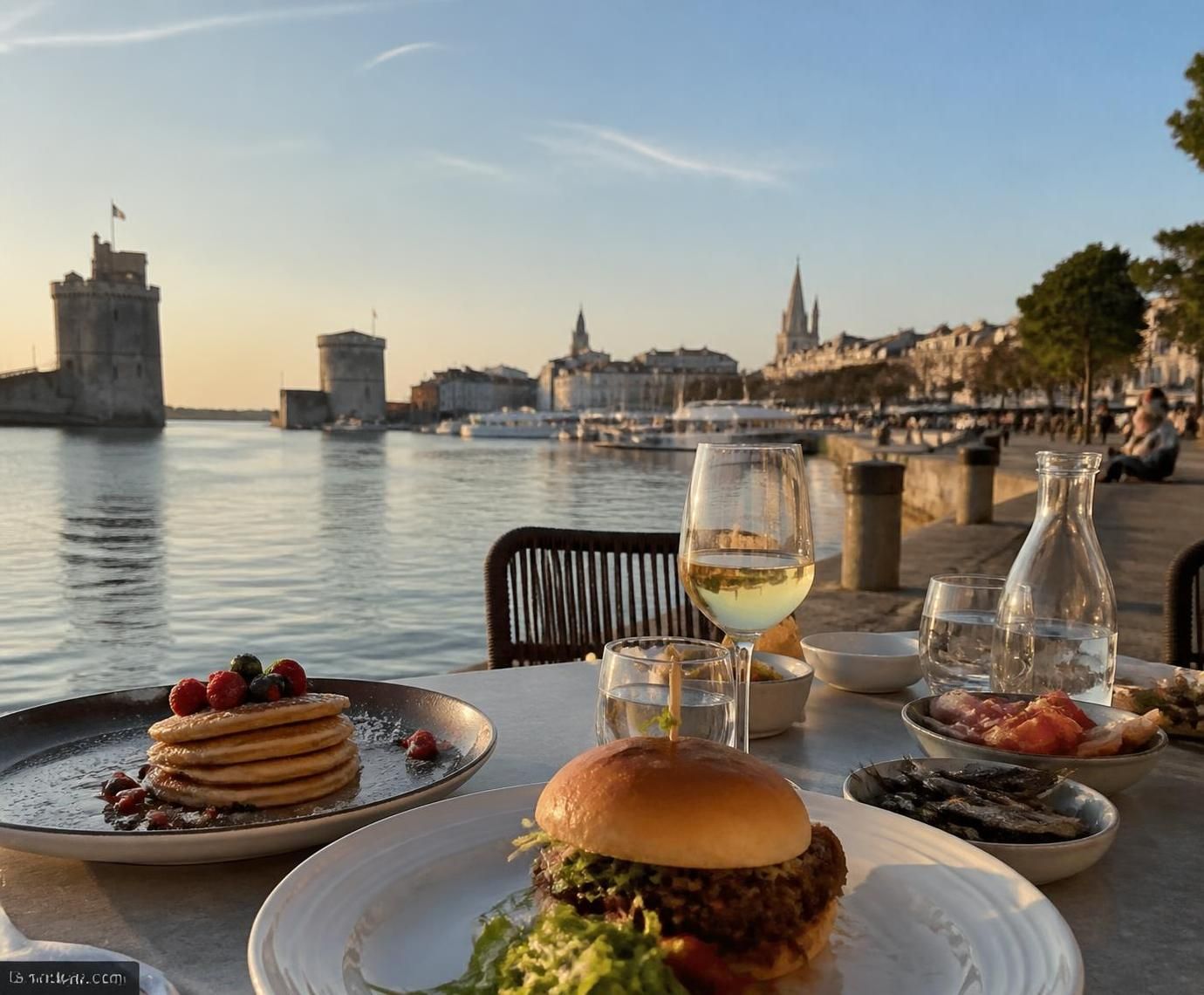 La Rochelle : 6 adresses incontournables pour déguster pancakes, smash burgers et apéritifs avec vue imprenable sur l'océan 2 découvrez à la rochelle 6 adresses incontournables pour savourer pancakes gourmands, smash burgers savoureux et apéritifs avec une vue imprenable sur l'océan.