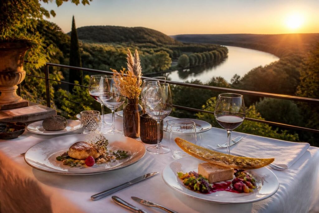 découvrez la table du bousquet, une escapade gourmande unique près d’agen offrant des saveurs audacieuses et une vue imprenable sur la garonne pour un moment inoubliable.