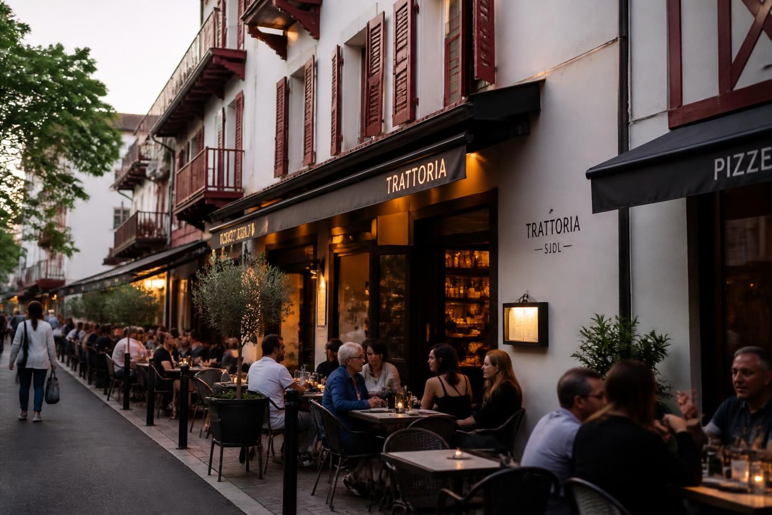 découvrez la nouvelle trattoria du chef thibault bué à saint-jean-de-luz, située sur le boulevard thiers, qui succède au succès de sa pizzeria rue de la république, pour une expérience culinaire authentique et conviviale.
