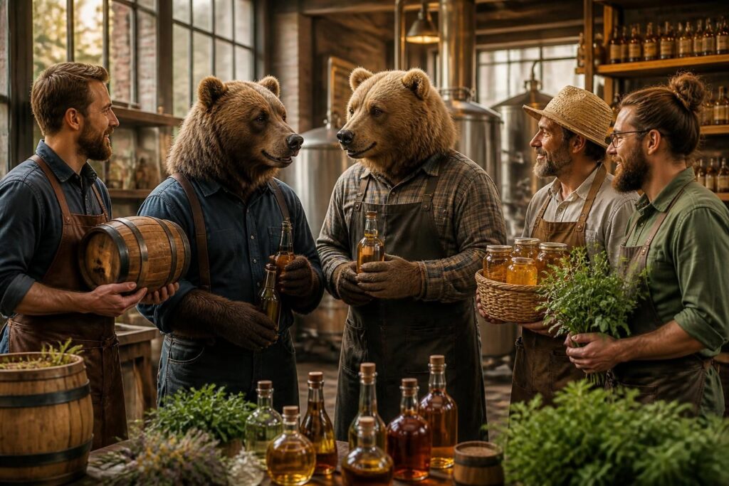 découvrez comment les 2 ours collaborent avec des talents locaux pour créer des bières artisanales uniques et innovantes, alliant savoir-faire et créativité.