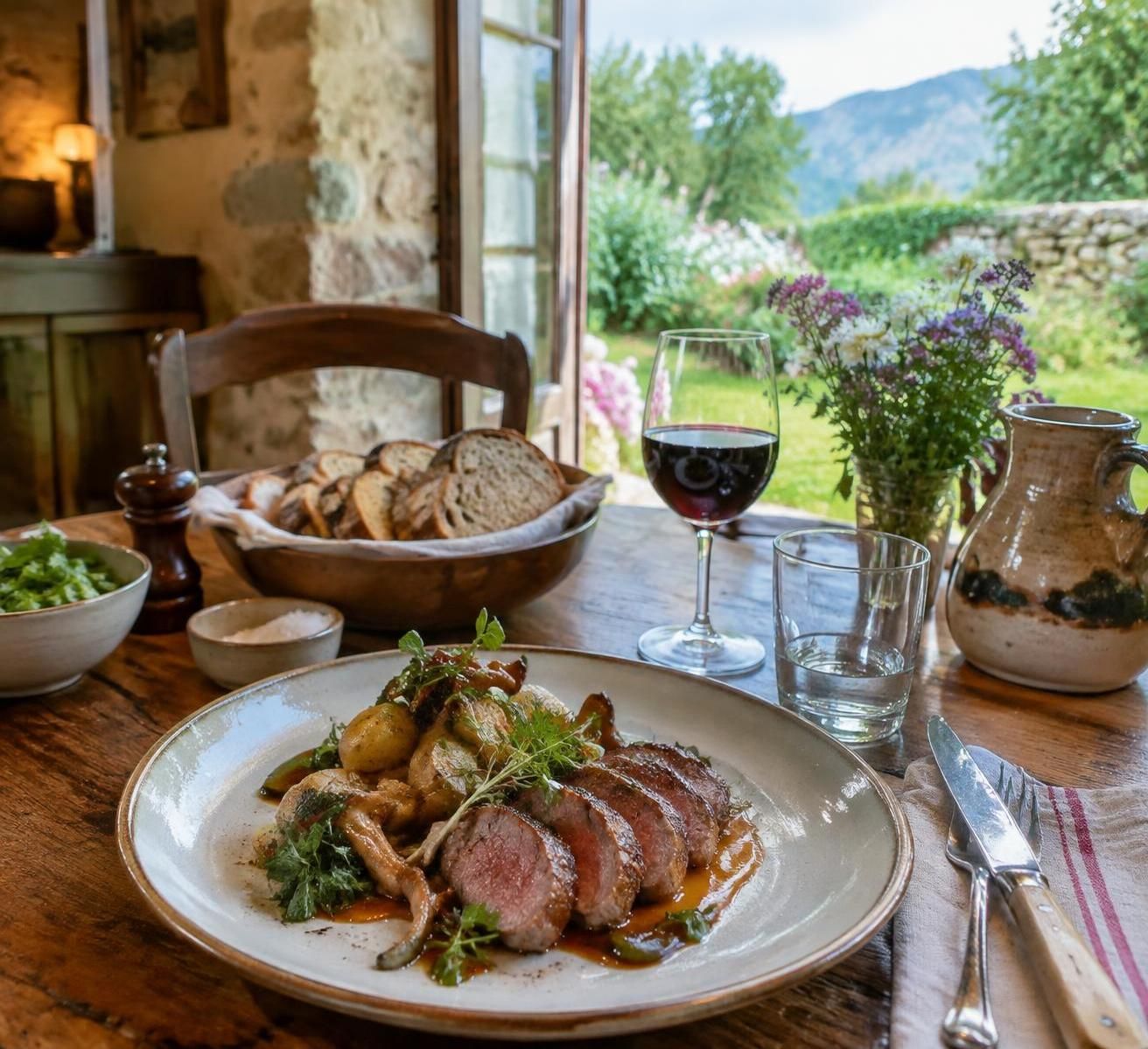 au cœur du béarn, chez germaine fait vivre une maison familiale centenaire qui se réinvente avec charme, entre héritage, convivialité et modernité.