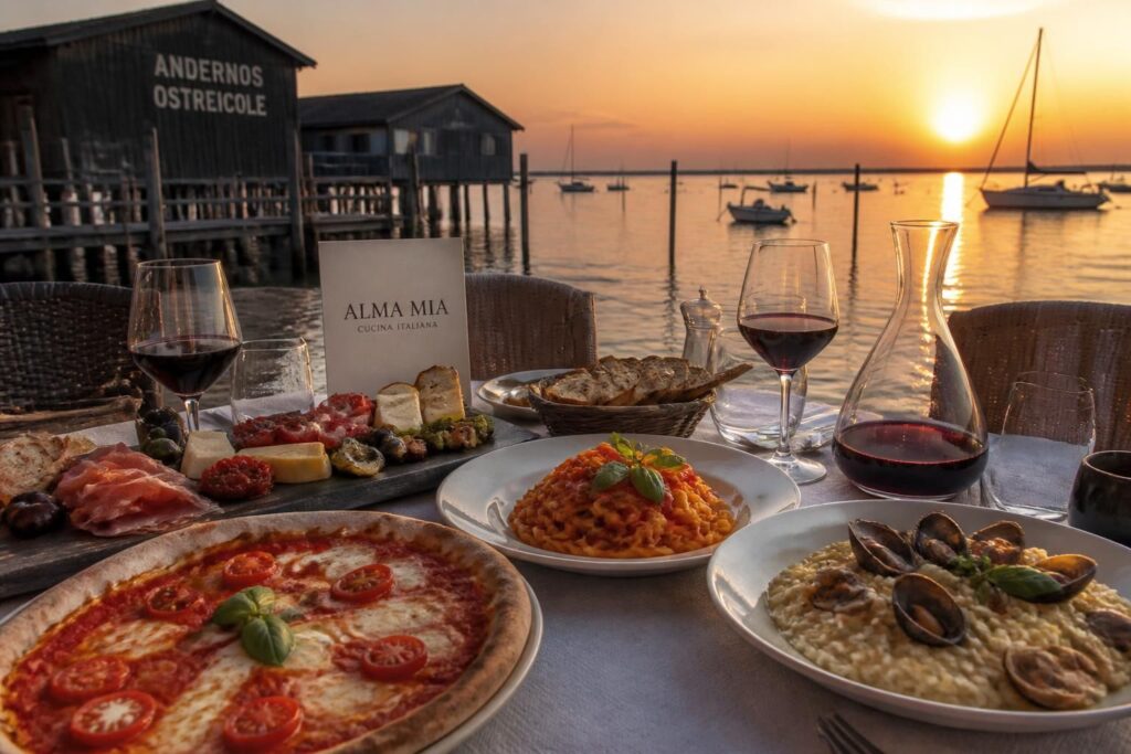 découvrez alma mia à andernos-les-bains, la nouvelle adresse incontournable du bassin d'arcachon pour savourer la gastronomie italienne authentique.