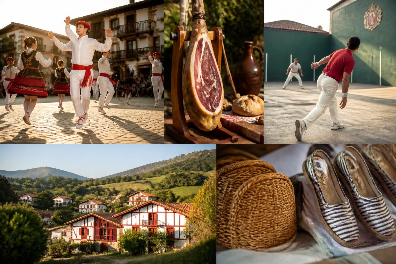 découvrez hasparren en lumière à travers cinq facettes emblématiques : la danse basque, le jambon, la pelote et bien plus, qui façonnent l'identité unique de cette commune.