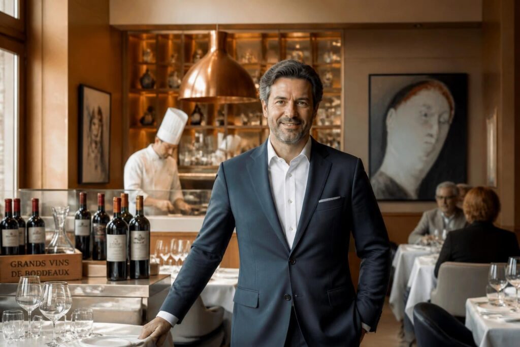 hôtellerie-restauration : franck chaumès, le bordelais, candidat pour succéder à thierry marx à la présidence de l’umih, prêt à impulser une nouvelle dynamique dans le secteur.