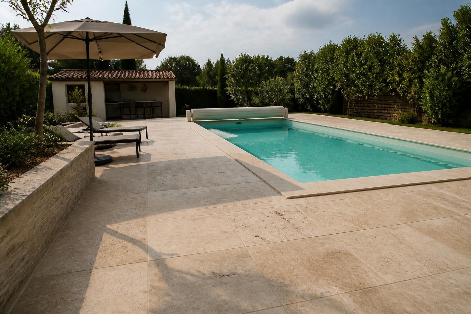 Sécuriser votre bassin : tout savoir sur le carrelage antidérapant pour plage de piscine, prix et réglementation 2 découvrez comment sécuriser votre bassin grùce au carrelage antidérapant pour plage de piscine. guide complet sur les types, les prix et la réglementation en vigueur pour une piscine sûre et esthétique.
