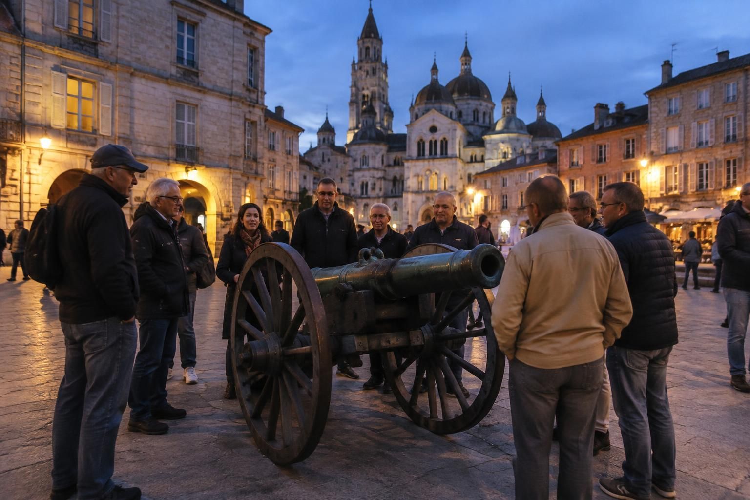 à périgueux, la deuxième soirée consacrée au canon français s’est déroulée sans intervention des opposants.